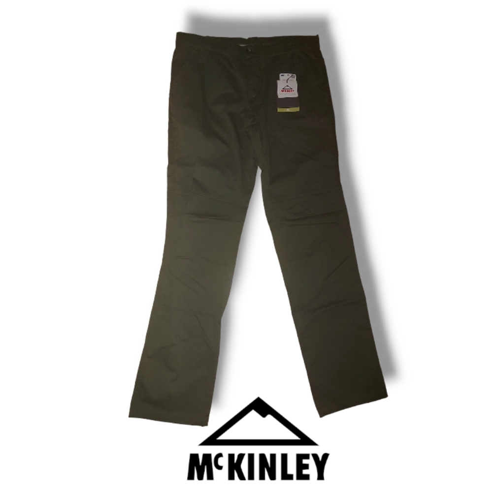 NWT McKinley Men's Sander Pants Beetle Green